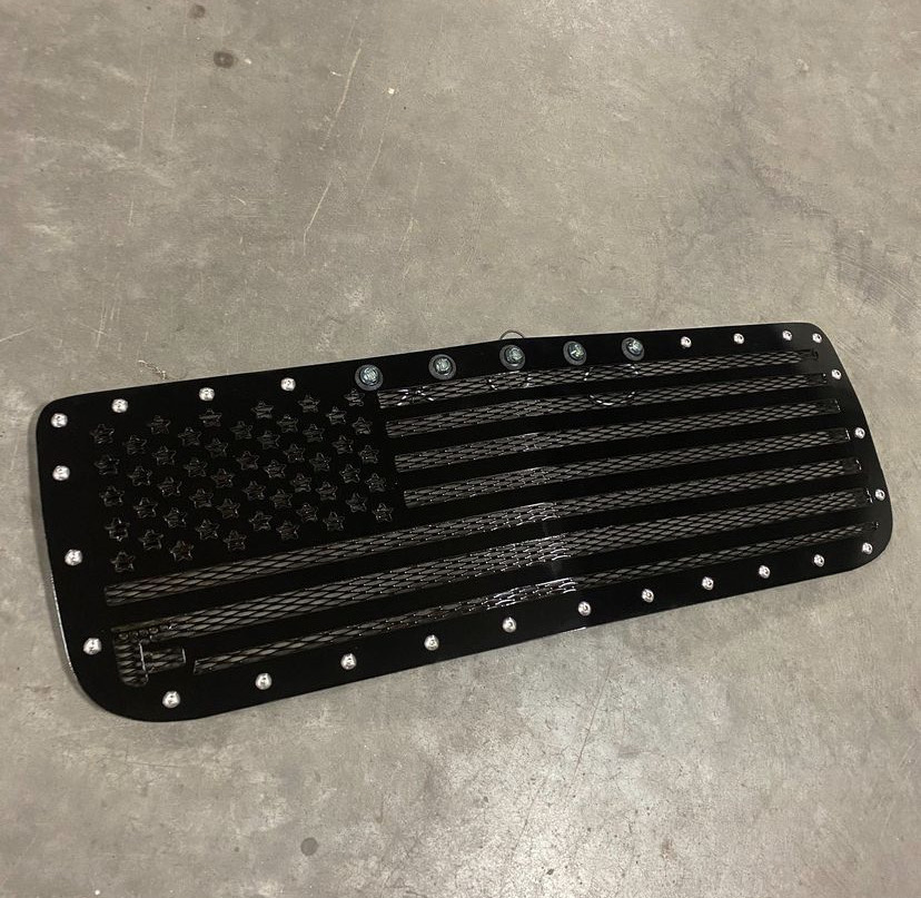 American Flag Magnetic Wrap for YS1500 Pellet Grill